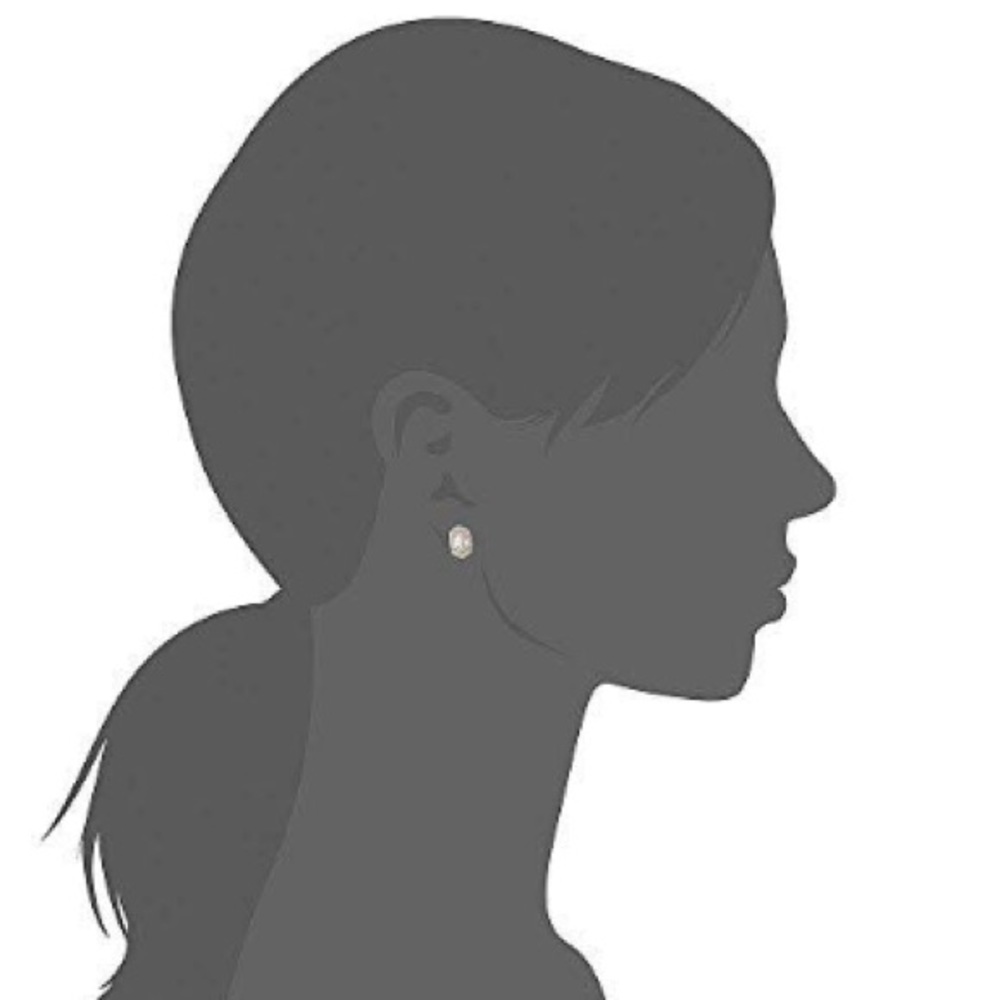 Kendra Scott Silver Cade Earrings - Picture 2 of 6